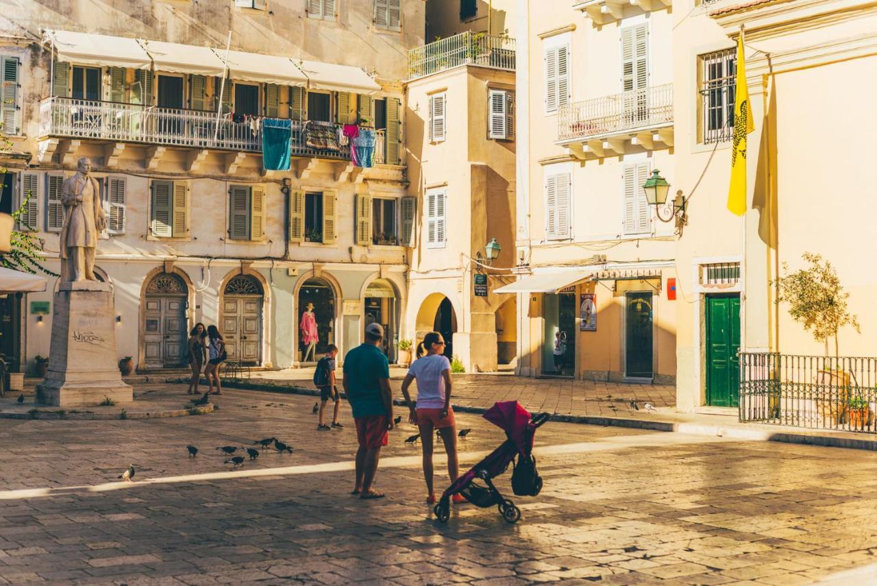 Sole E Luna Studio - Corfu Old Town Bagian luar foto
