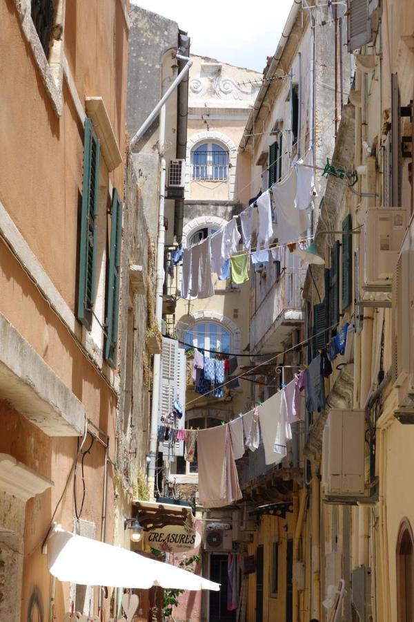 Sole E Luna Studio - Corfu Old Town Bagian luar foto