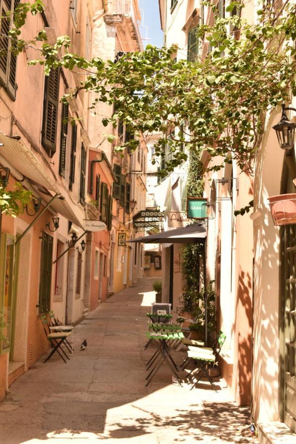 Sole E Luna Studio - Corfu Old Town Bagian luar foto